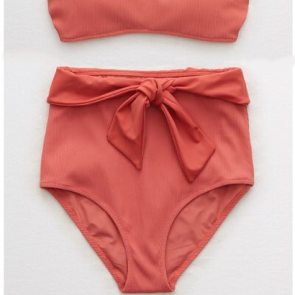 NWT Aerie High Waisted  Bikini Bottom
